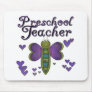 Butterfly Preschool Teacher Mouse Mat