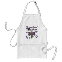 Butterfly Preschool Teacher Tshirts and Gifts aprons