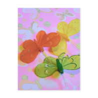 butterfly pretty Postcard postcard