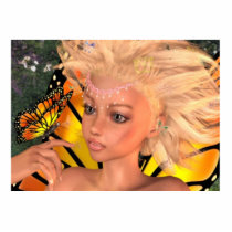 Butterfly Princess photo sculptures by BrokenWings3D Butterfly Princess photo sculptures