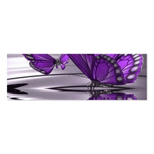 Butterfly Profile Business Card Template