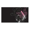 Butterfly Profile Card business cards