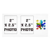 Butterfly Rainbow Photo Card photo cards by rosiesworkshop Butterfly Rainbow Photo Card photo cards