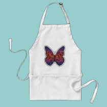 Butterfly Rainbow Ripple aprons