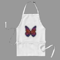Butterfly Rainbow Ripple aprons