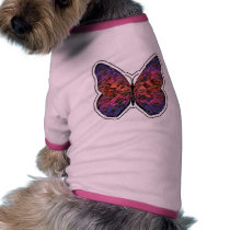 Butterfly Rainbow Ripple pet clothing by DonnaSK Butterfly Rainbow Ripple pet clothing
