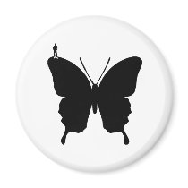 Butterfly Ride Magnet