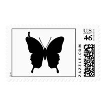 Butterfly Ride Postage postage
