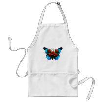 Butterfly Rose aprons