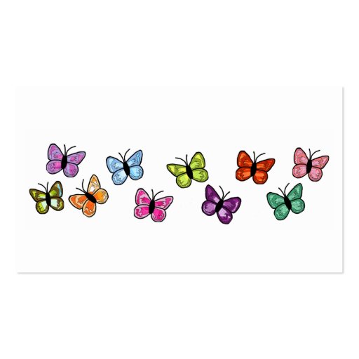 Butterfly row business cards (back side)