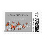 Butterfly Save The Date Announcement Postage Stamps