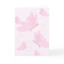Butterfly Scattered (Pink) Card/Invitation by leighsww Butterfly Scattered (Pink) Card/Invitation