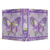 Butterfly Scrapbook Binder