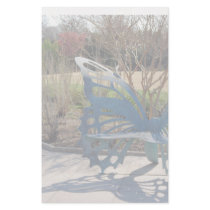 Butterfly Sculpture Chair in Spring Customized Stationery