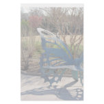 Butterfly Sculpture Chair in Spring Customized Stationery
