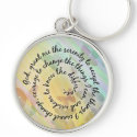 Butterfly Shadows Serenity Prayer Keychain by KrispysKingdom Butterfly Shadows Serenity Prayer Keychain