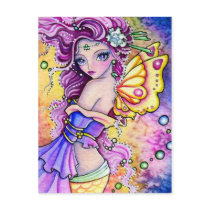Butterfly Siren- Postcard by cckuik Butterfly Siren- Postcard