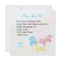 Butterfly Sisters invitations by trennea Butterfly Sisters invitations