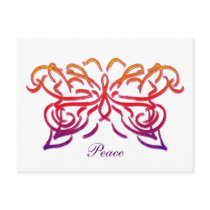 Butterfly Sketch postcards