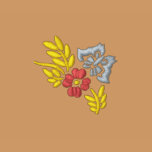 Butterfly Sleeves embroidered shirts