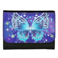 Butterfly Sparkle Leather Wallet