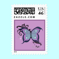 Butterfly Sparkle stamps
