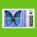 Butterfly Stamp ('Patty's Stamp') $18.70 by rachelnates Butterfly Stamp ('Patty's Stamp') $18.70