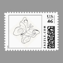 butterfly stamp stamps