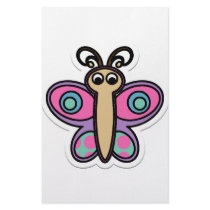butterfly customized stationery