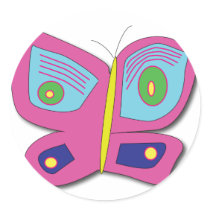butterfly stickers by Cheryldesigns butterfly stickers