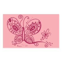 Butterfly stickers