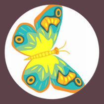 Butterfly stickers by Fany001 Butterfly stickers