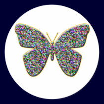 Butterfly stickers
