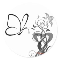 Butterfly stickers