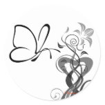 Butterfly stickers