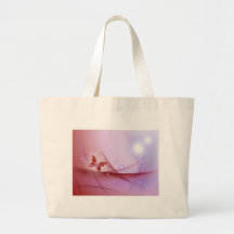Butterfly Stripes 2 Tote Bags