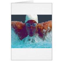 Butterfly Stroke Card