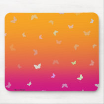 Butterfly Sunset mousepad by bontondesigns Butterfly Sunset mousepad
