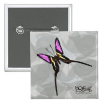 Butterfly - Swallowtail - Button buttons