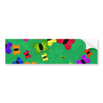 butterfly-swarm bumper stickers by prawny butterfly-swarm bumper stickers
