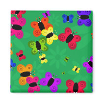 butterfly-swarm magnets by prawny butterfly-swarm magnets