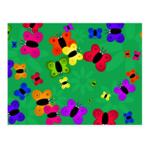 Butterfly Swarm Postcards