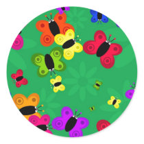 butterfly-swarm stickers