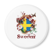 Butterfly sweden magnets