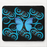 Butterfly Swirls Mouse Pad mousepads