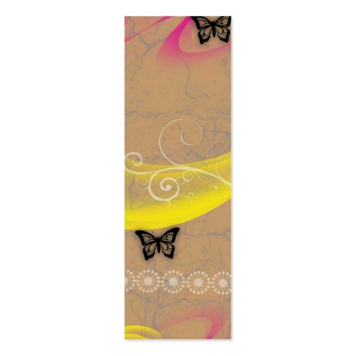 butterfly swishes business card templates