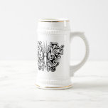 Butterfly Tattoo Black and White Coffee Mug