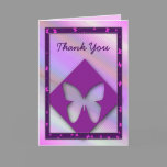 Butterfly Thank You Card