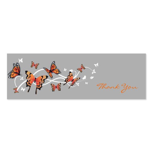 Butterfly Thank You Card Business Card
