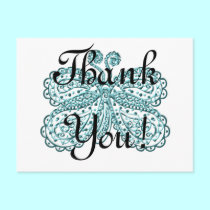Butterfly Thank You postcards